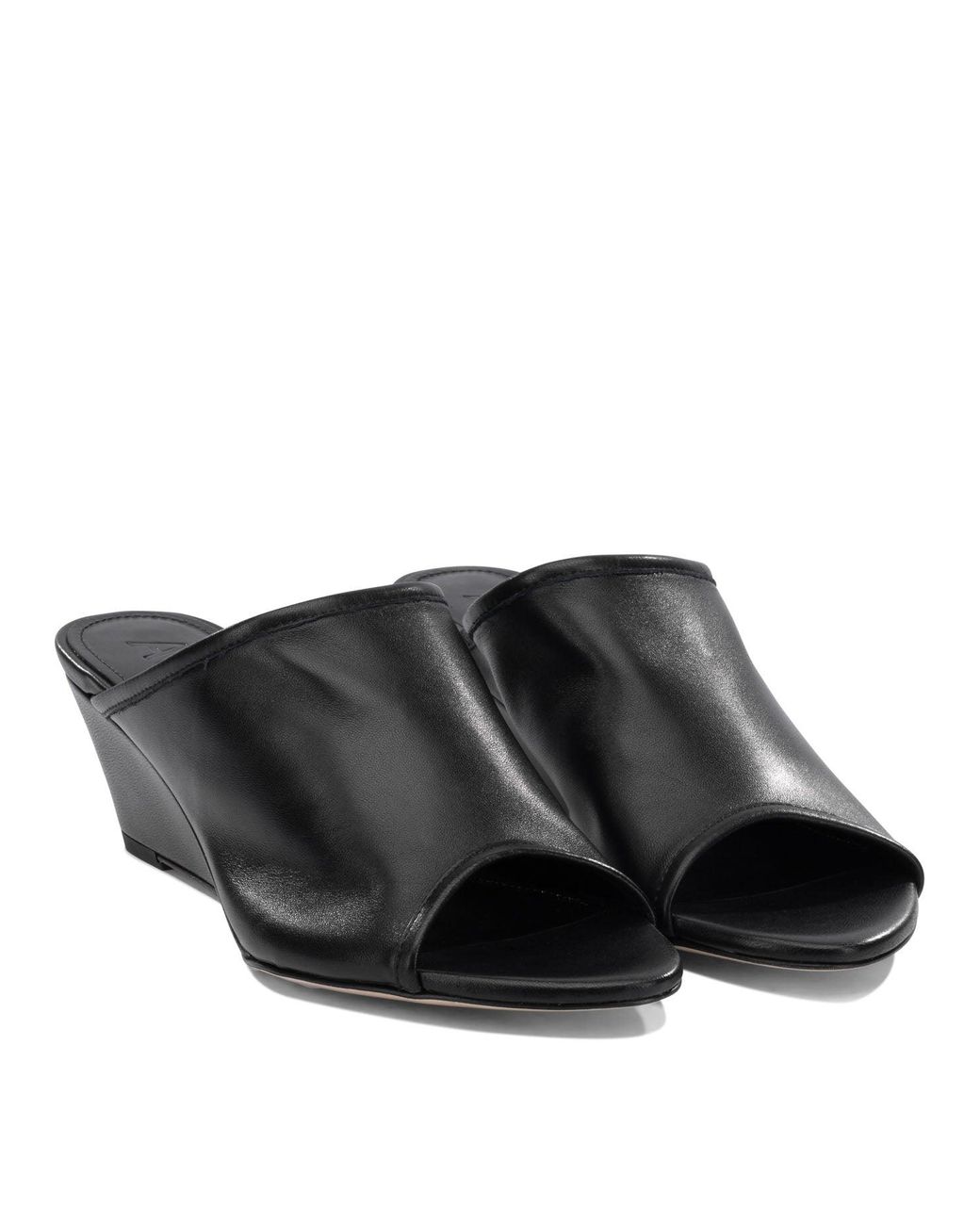 Aeyde Black "Suzanne 50 Mm" Heeled Sandals