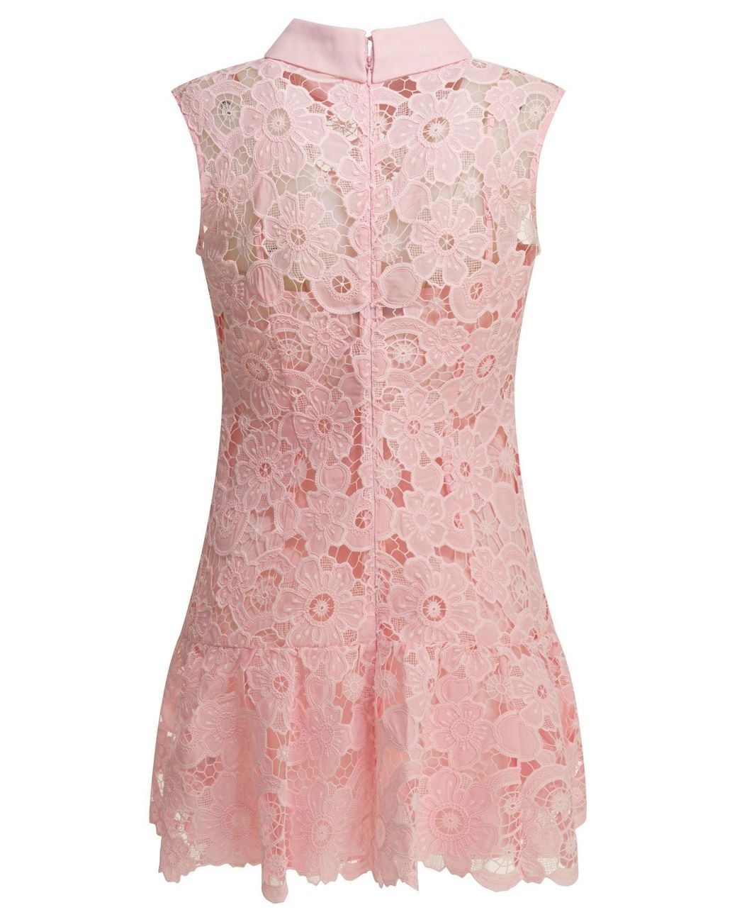 Self-Portrait Pink Short A-Line Dress
