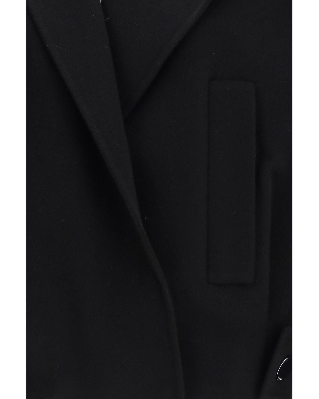 Max Mara Black Idoneo Pure Virgin Wool Jacket