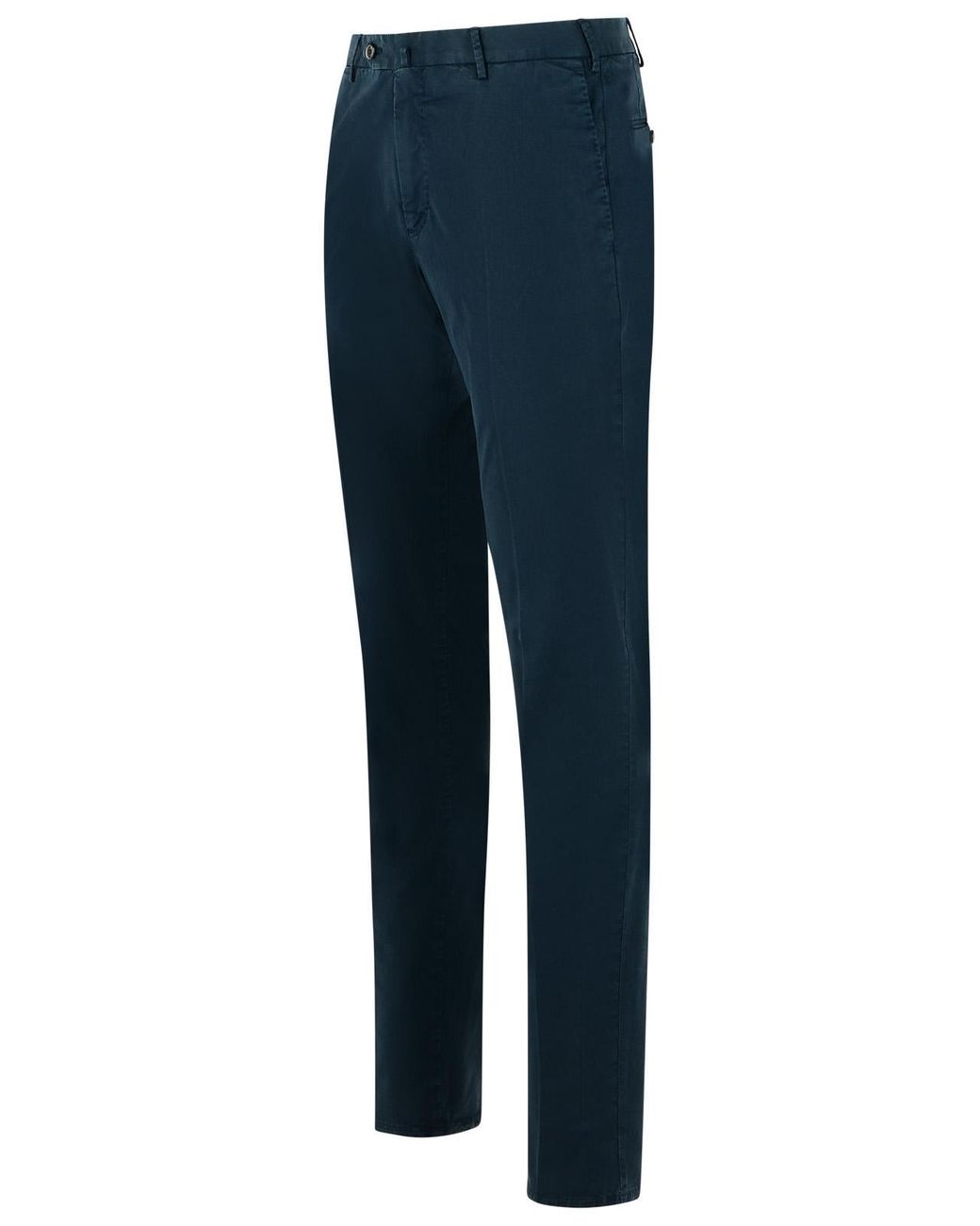 PT01 Blue Slim Stretch Cotton Pants for men