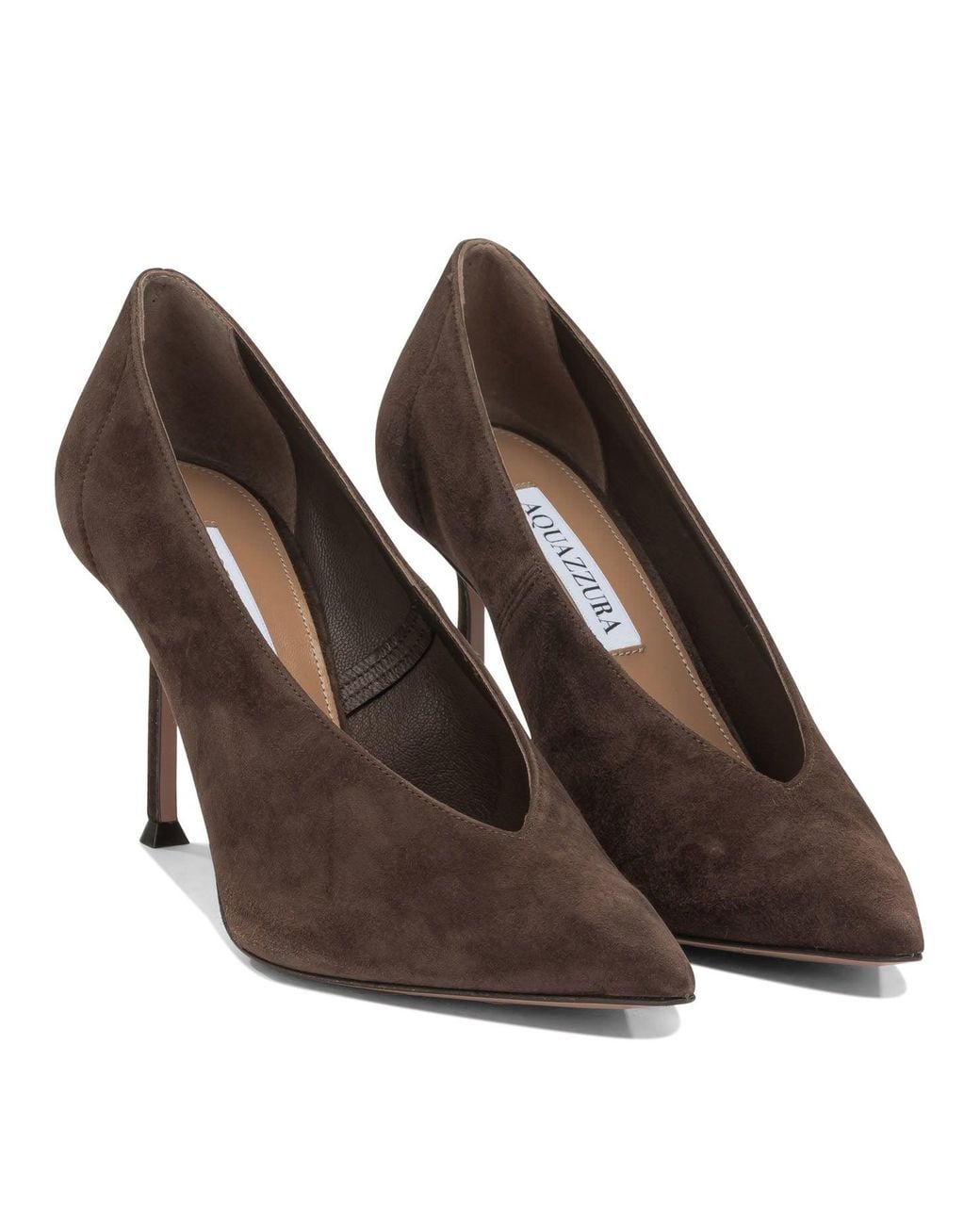Aquazzura Brown "Voltaire 85Mm" Pumps