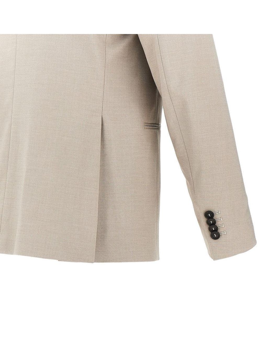 BRERAS Milano Natural 'Biella' Single-Breasted Tailored Suit for men