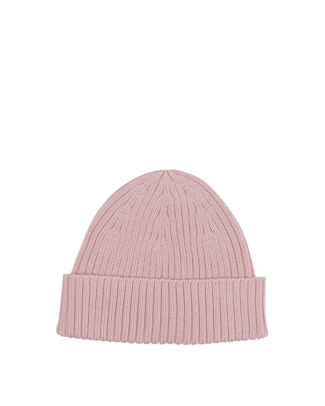 Maison Kitsuné Pink "Baby Fox" Beanie