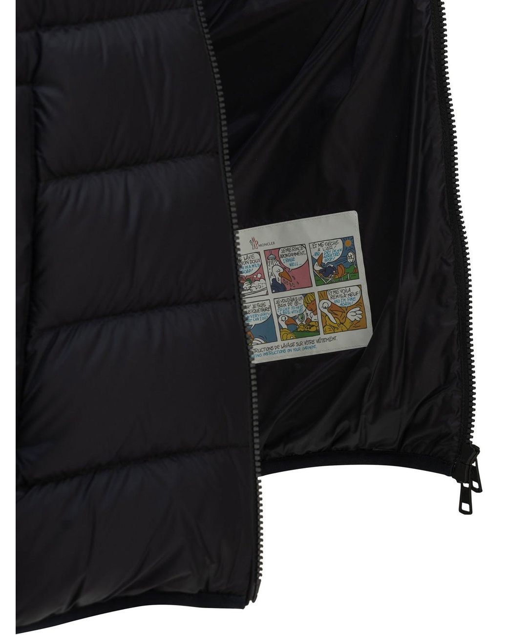 Moncler Black "Ravenlock" Short Down Jacket for men