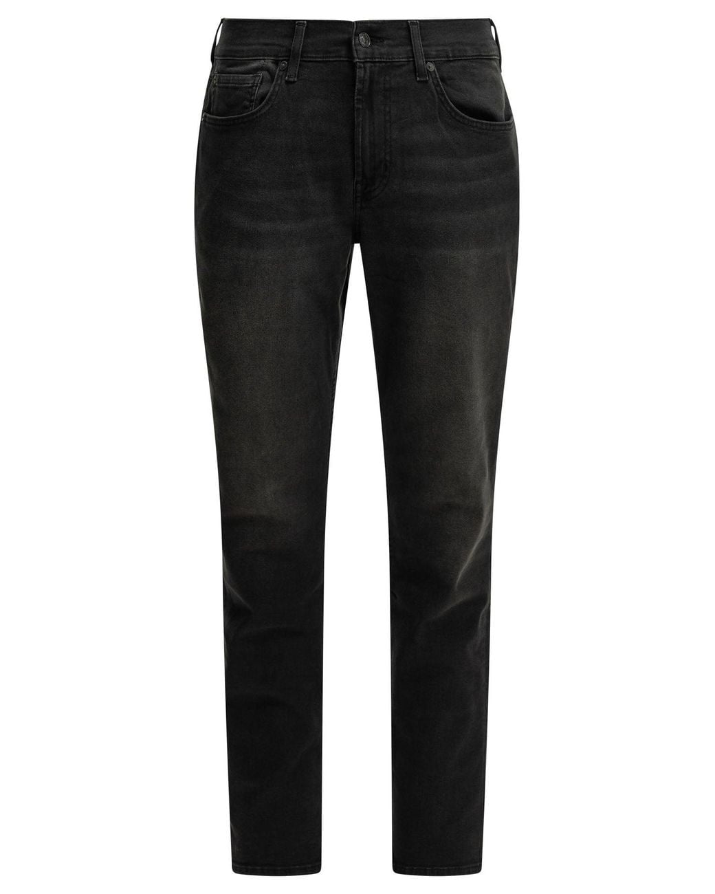 7 For All Mankind Black Jeans for men