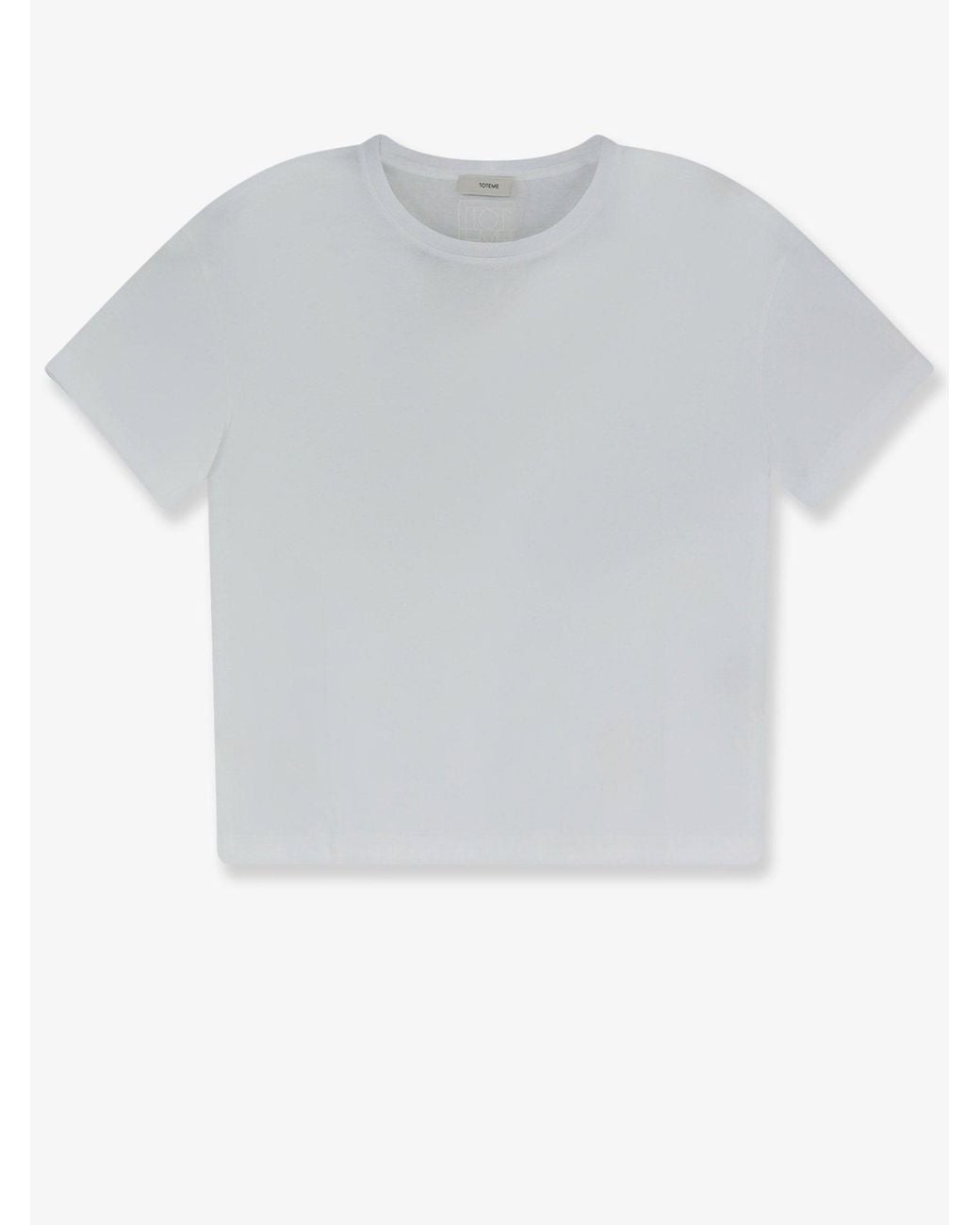 Totême White Organic Cotton T-Shirt