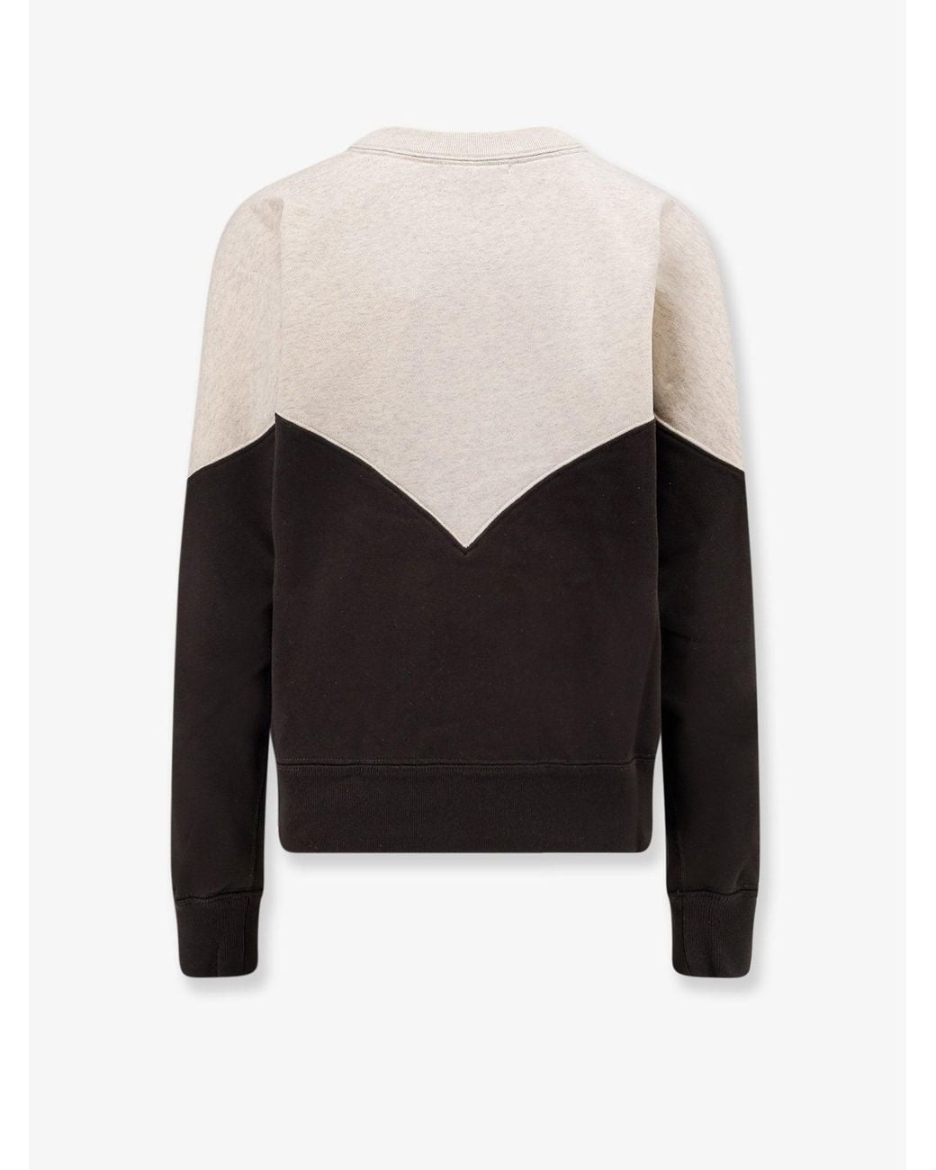 Isabel Marant Black Sweatshirt Houston Bicolour
