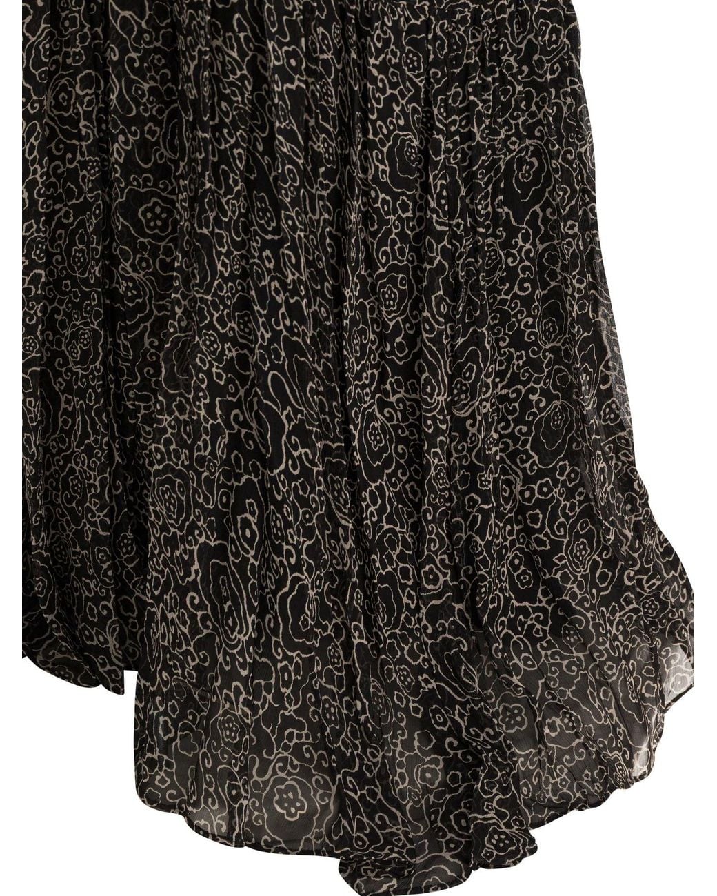 Isabel Marant Black "Briane" Midi Dress