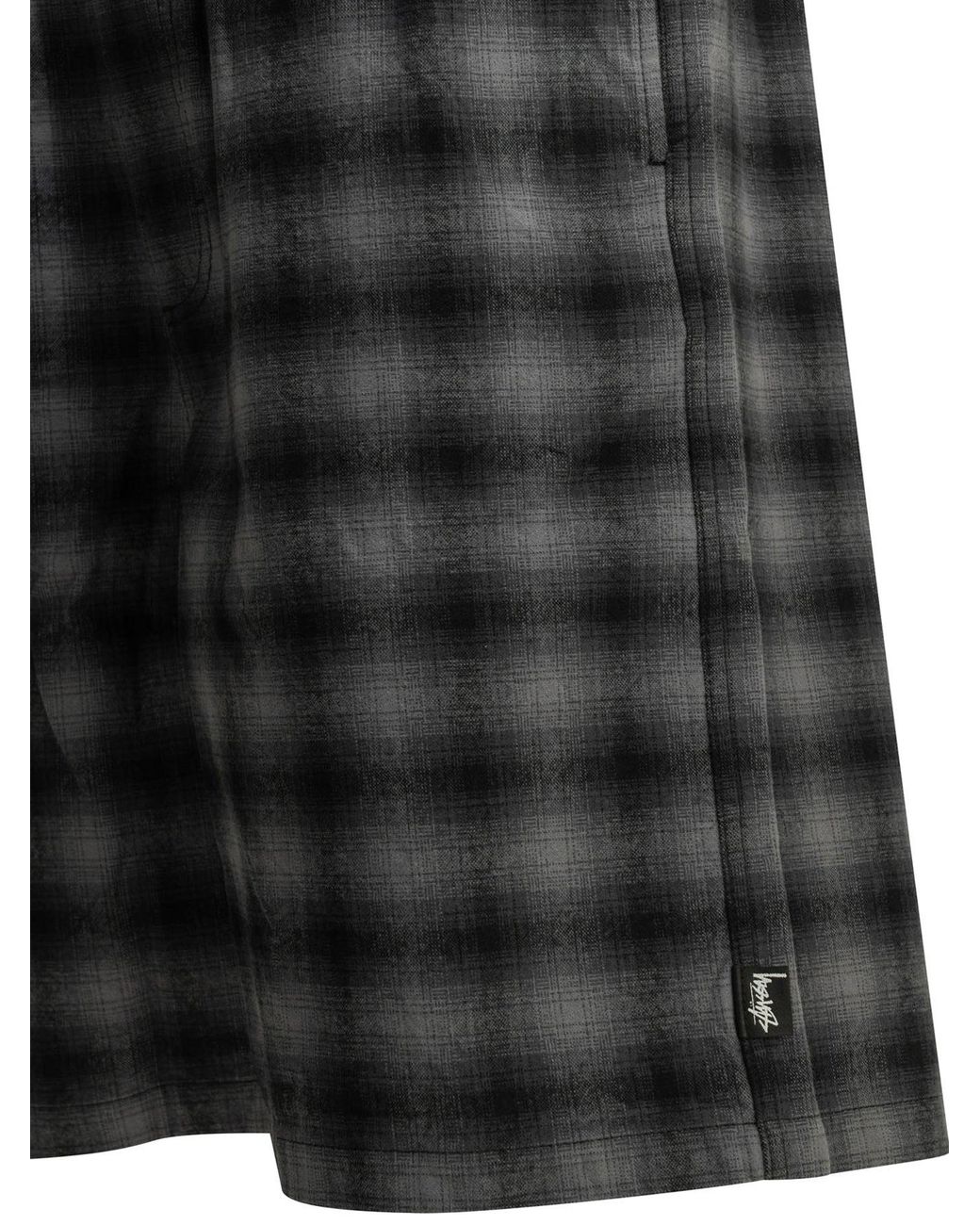 Stussy Gray Cotton Shorts for men