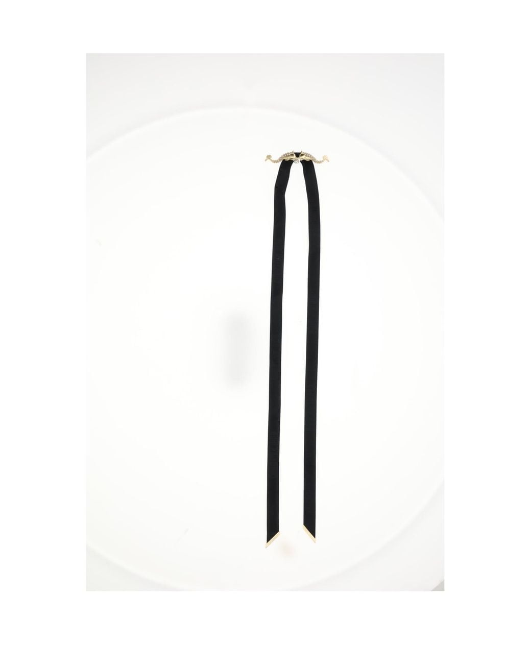 Dior White Choker Arabesque- Polyester Necklaces