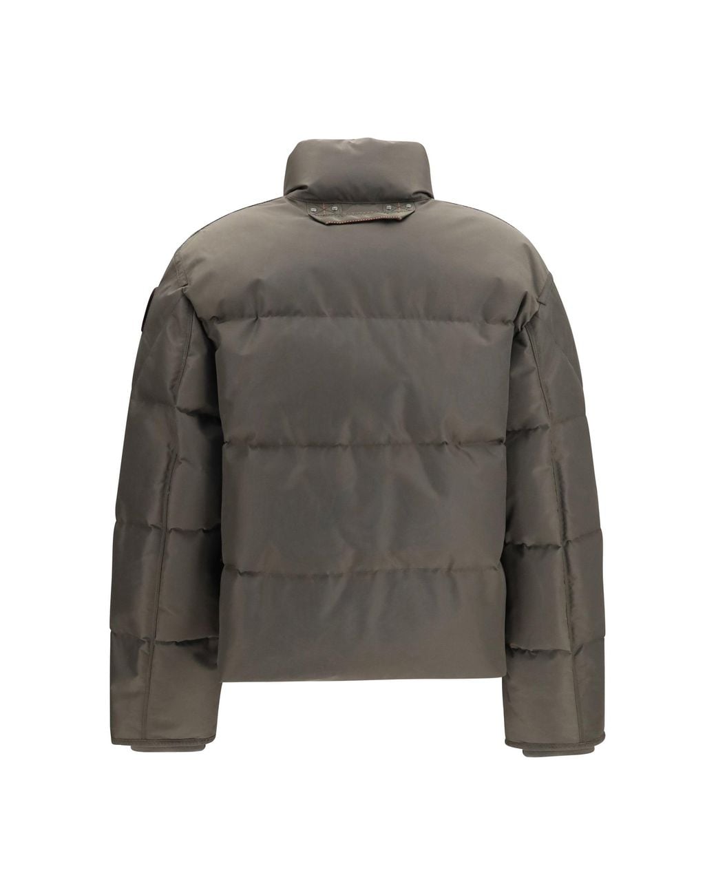 Parajumpers Gray Mallery Short Down Jacket