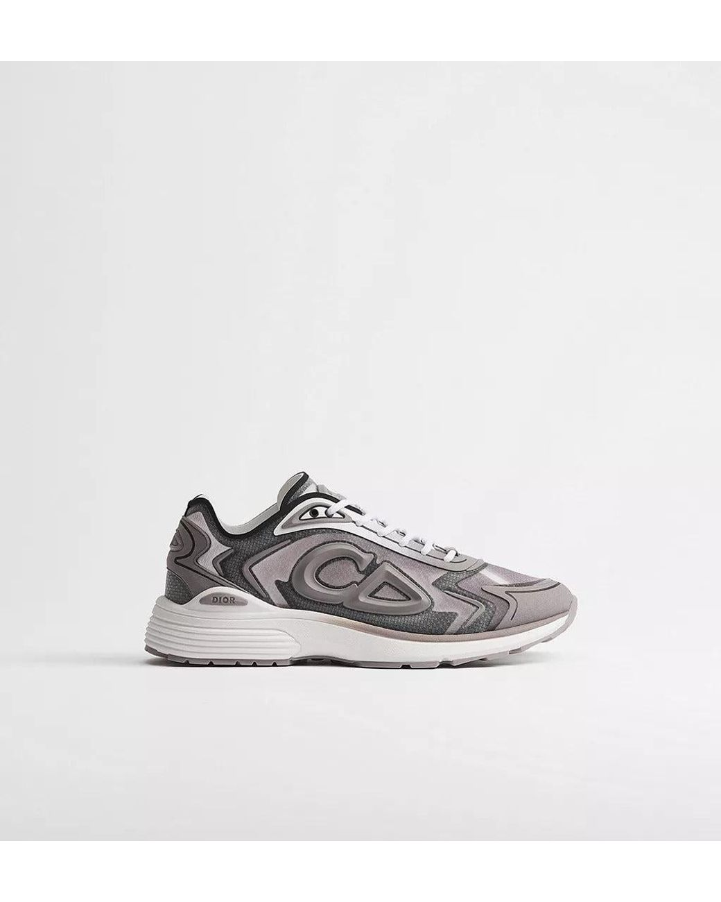 Dior White "B30 Countdown Tech" Sneakers for men