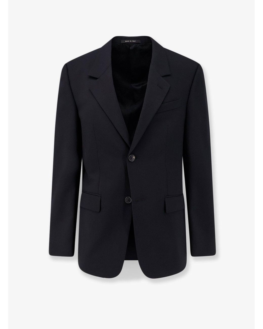 Balenciaga Blue Standard Tailored Wool Blazer for men