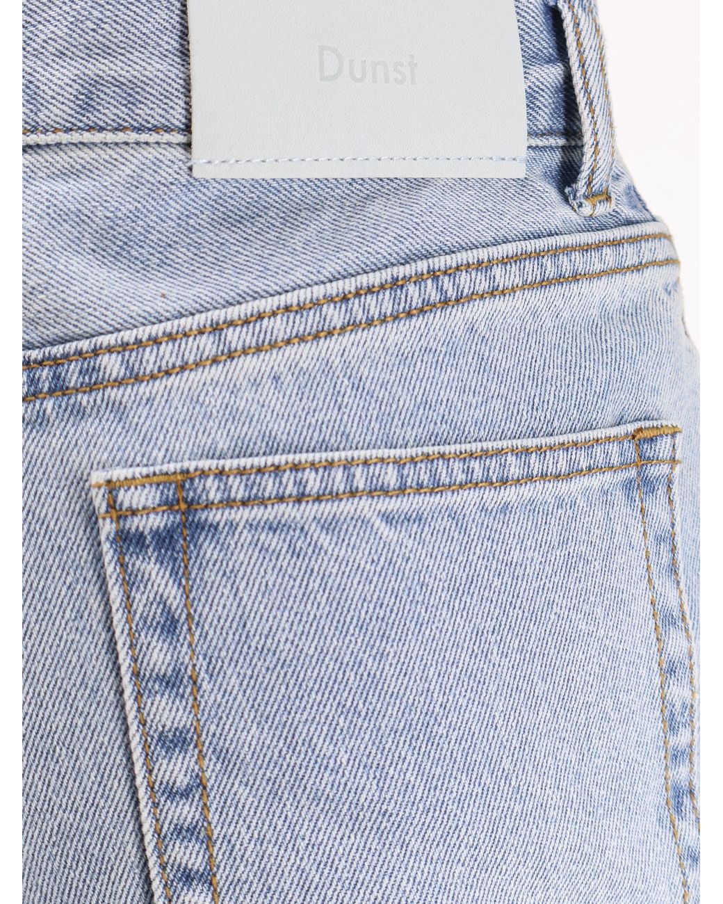 DUNST Blue Relaxed Flared Jeans