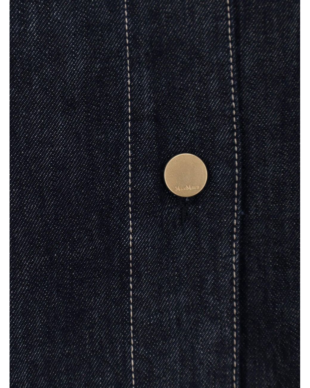 Max Mara Blue Denim Shirt