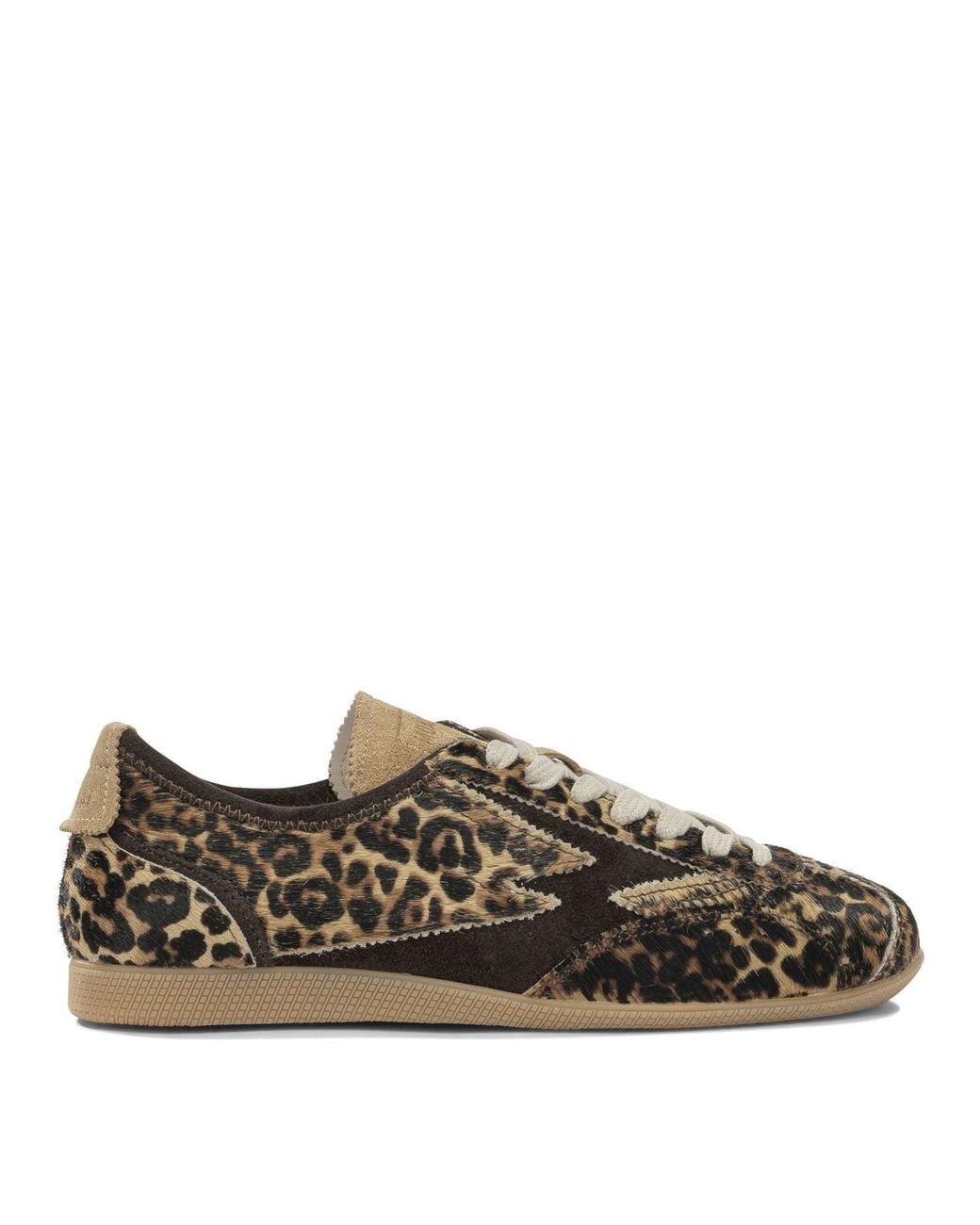 Moaconcept Brown Ik393 Leather Sneakers