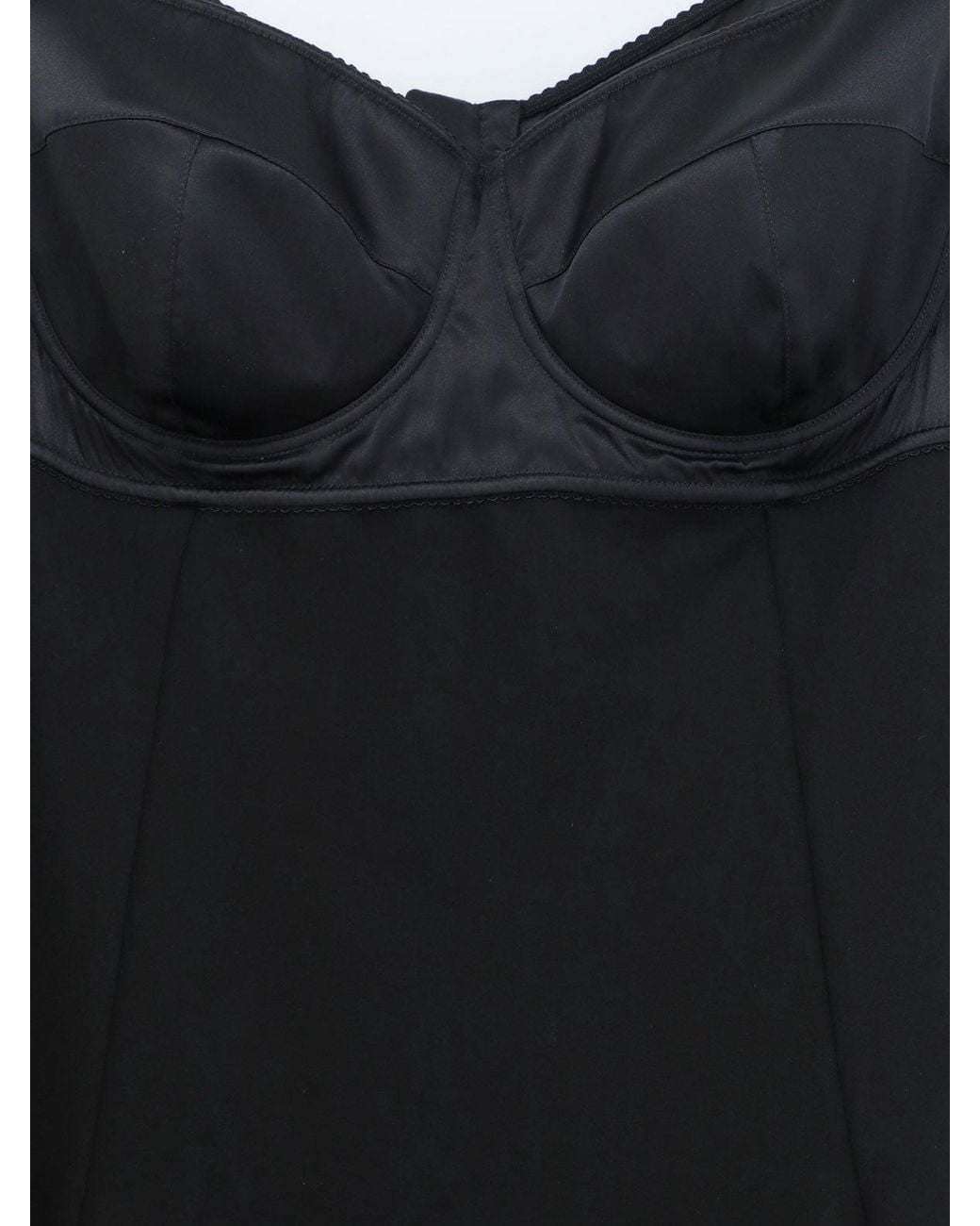 Dolce & Gabbana Black Stretch Fabric Dress
