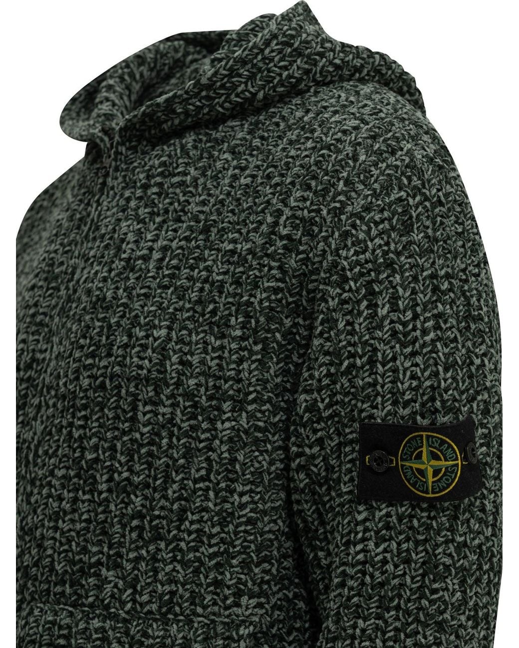 Stone Island Green Sweatshirt for men