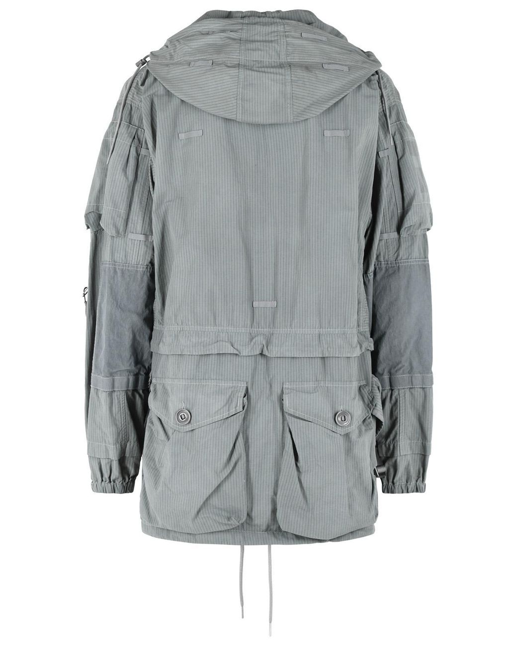 Maison Margiela Gray Cotton Blend Parka for men