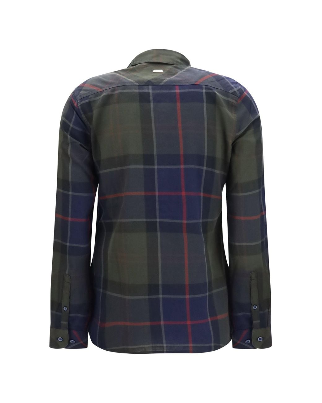 Barbour Blue Bredon Cotton Shirt Tartan