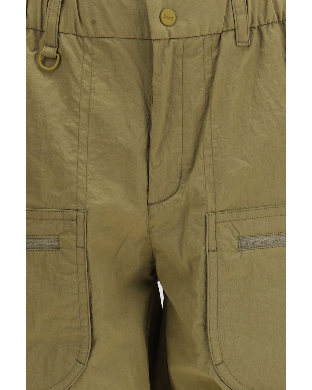 Laminar Green Bermuda Cargo Shorts Ultraleggero for men