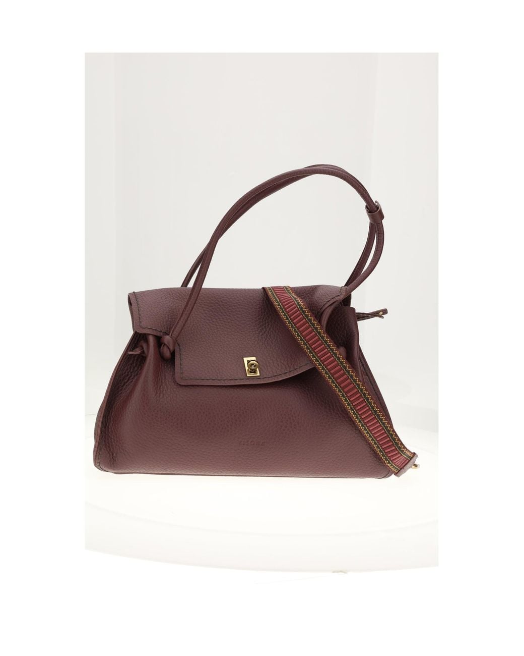 VISONA Brown Queen Bag Bordeaux
