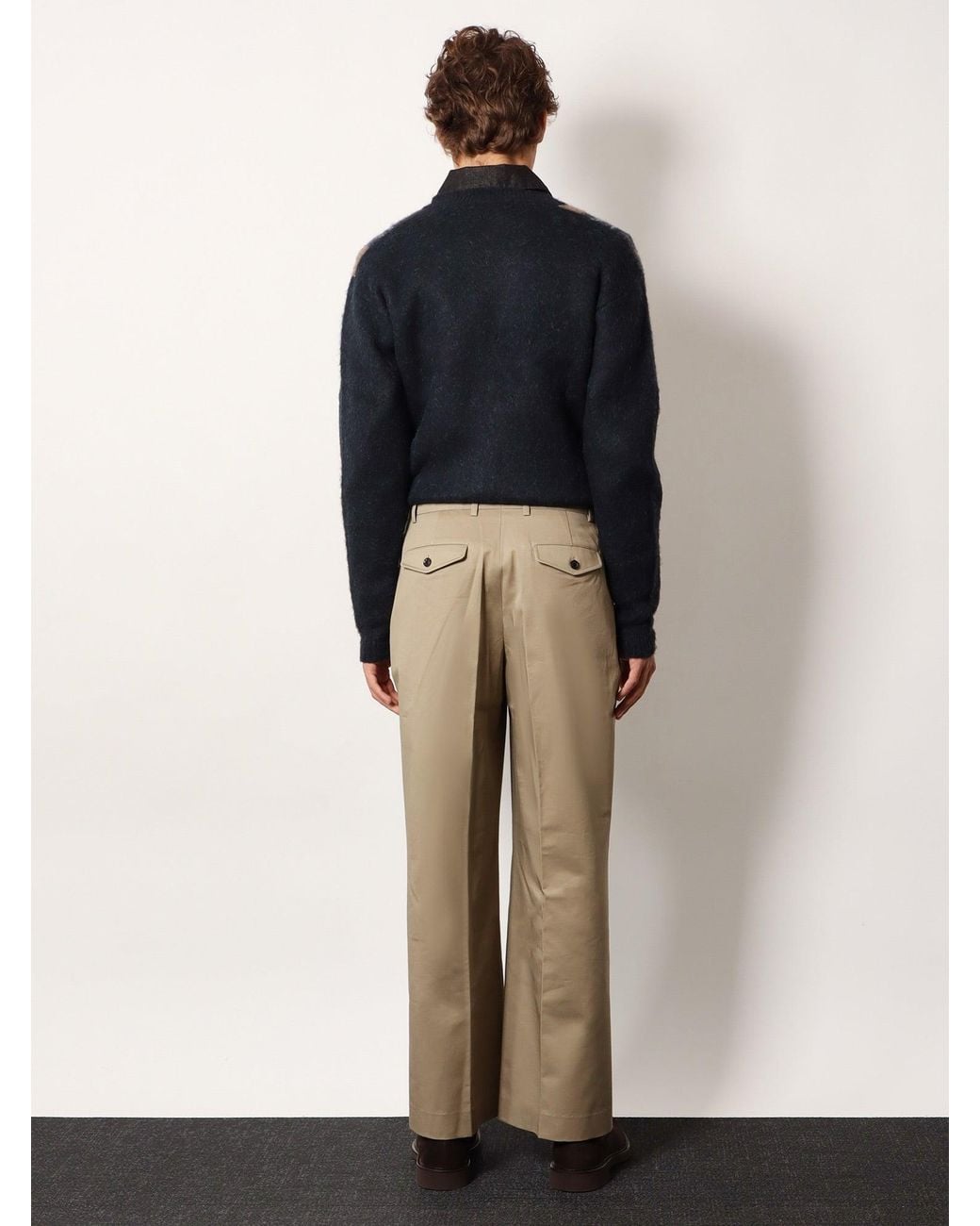 TONYWACK Natural Cotton Trousers