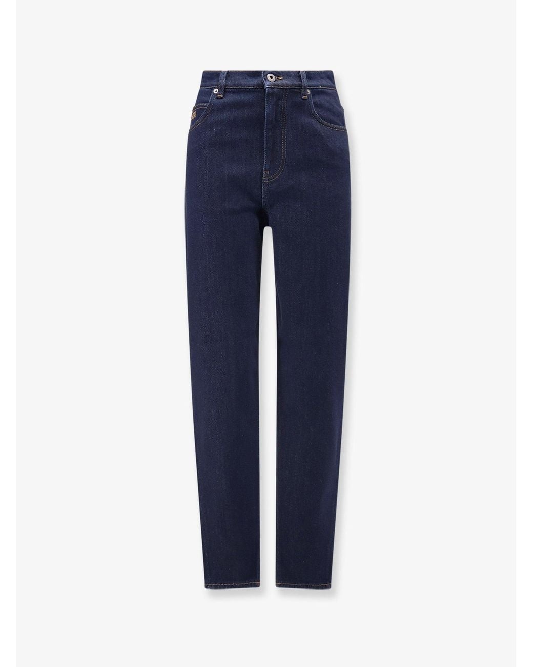 Loewe Blue Cotton Denim Jeans