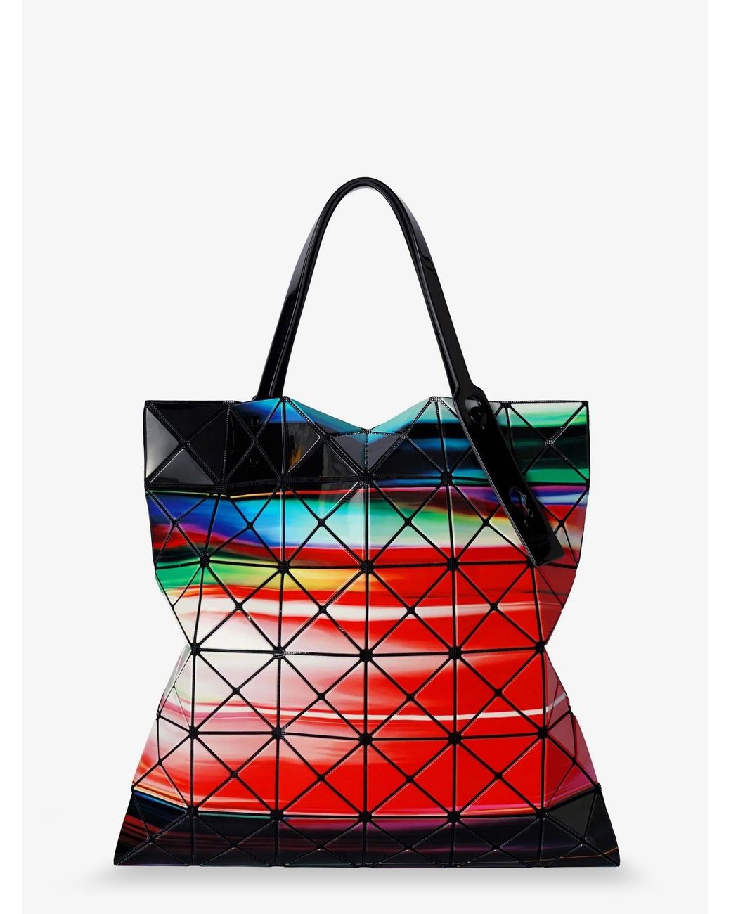 Issey Miyake Red Pvc Shoulder Bag