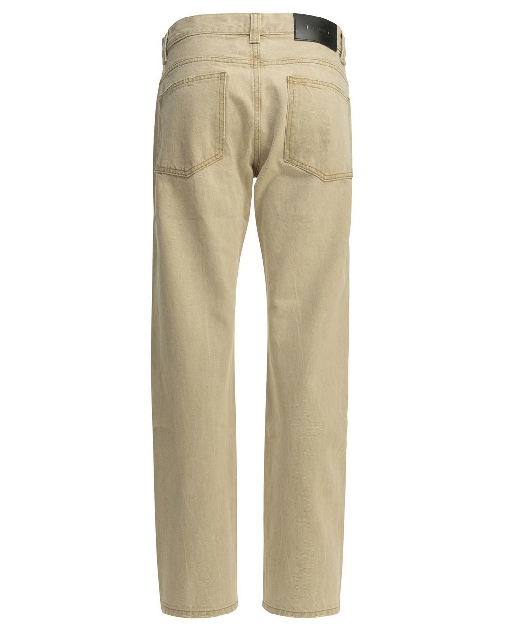 Khaite Natural Callum Jean Straight-Leg Jeans