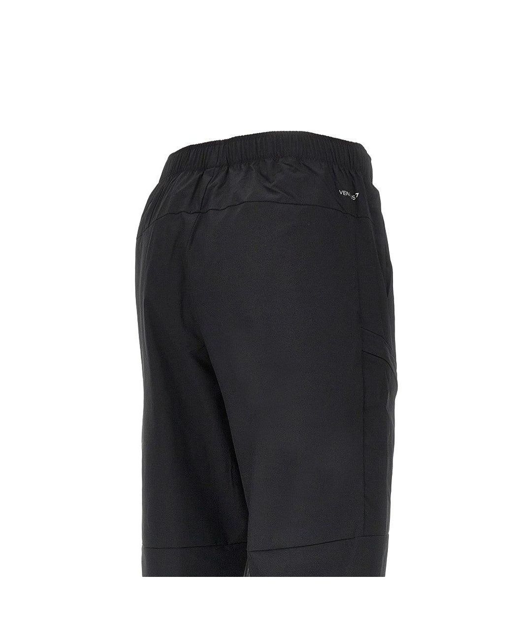EA7 Black Ventus7 Pants for men