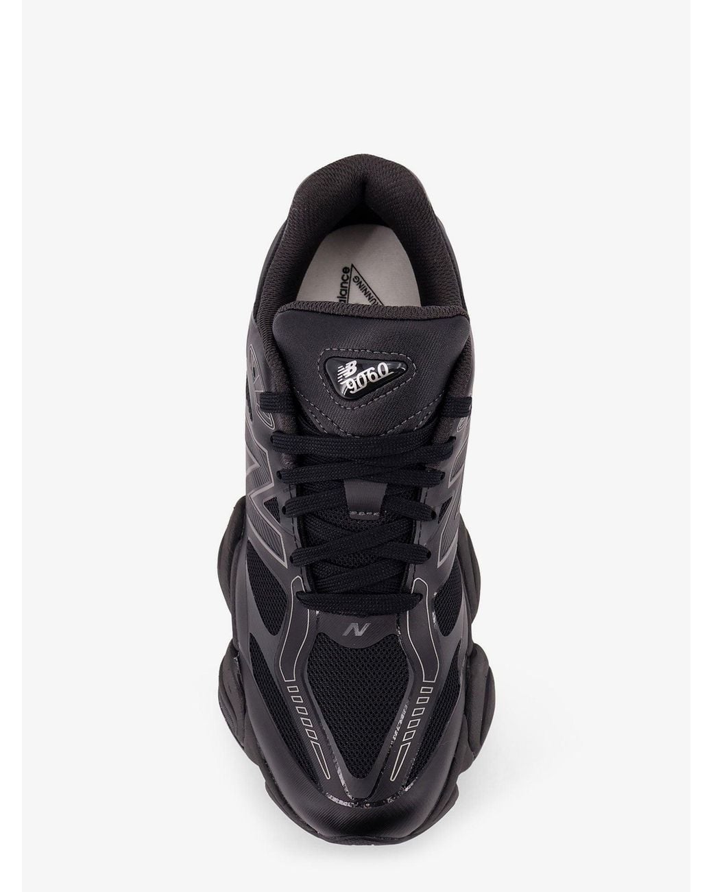 New Balance Black 740 Mesh Sneakers With Logo On The Side for men