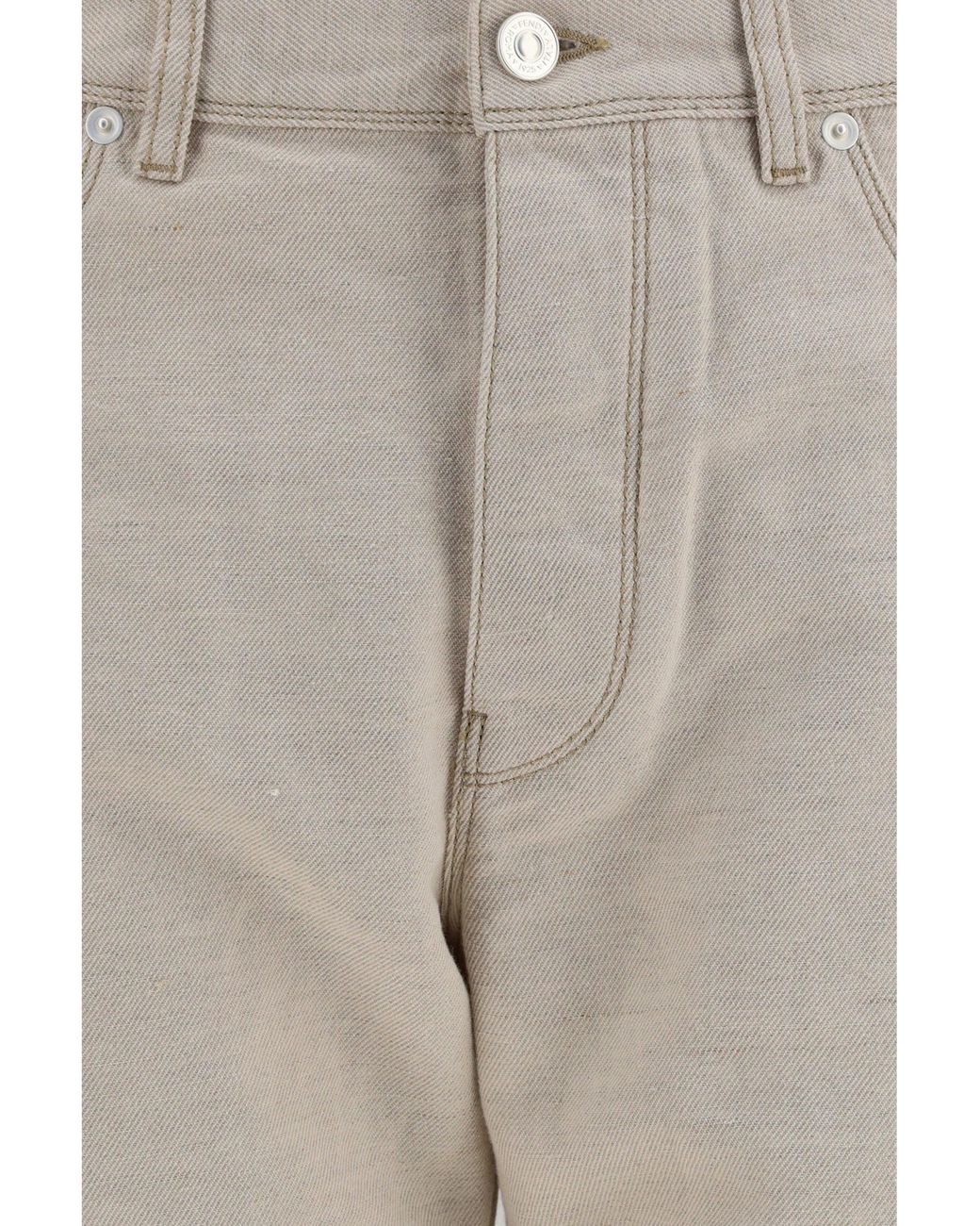Fendi Gray Selleria Jeans