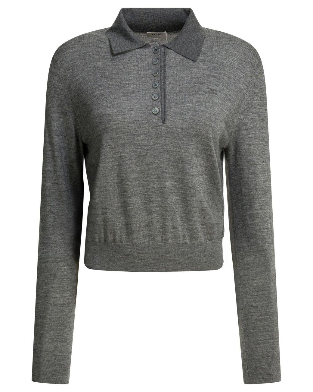 Céline Gray Cashmere Silk Knitwear