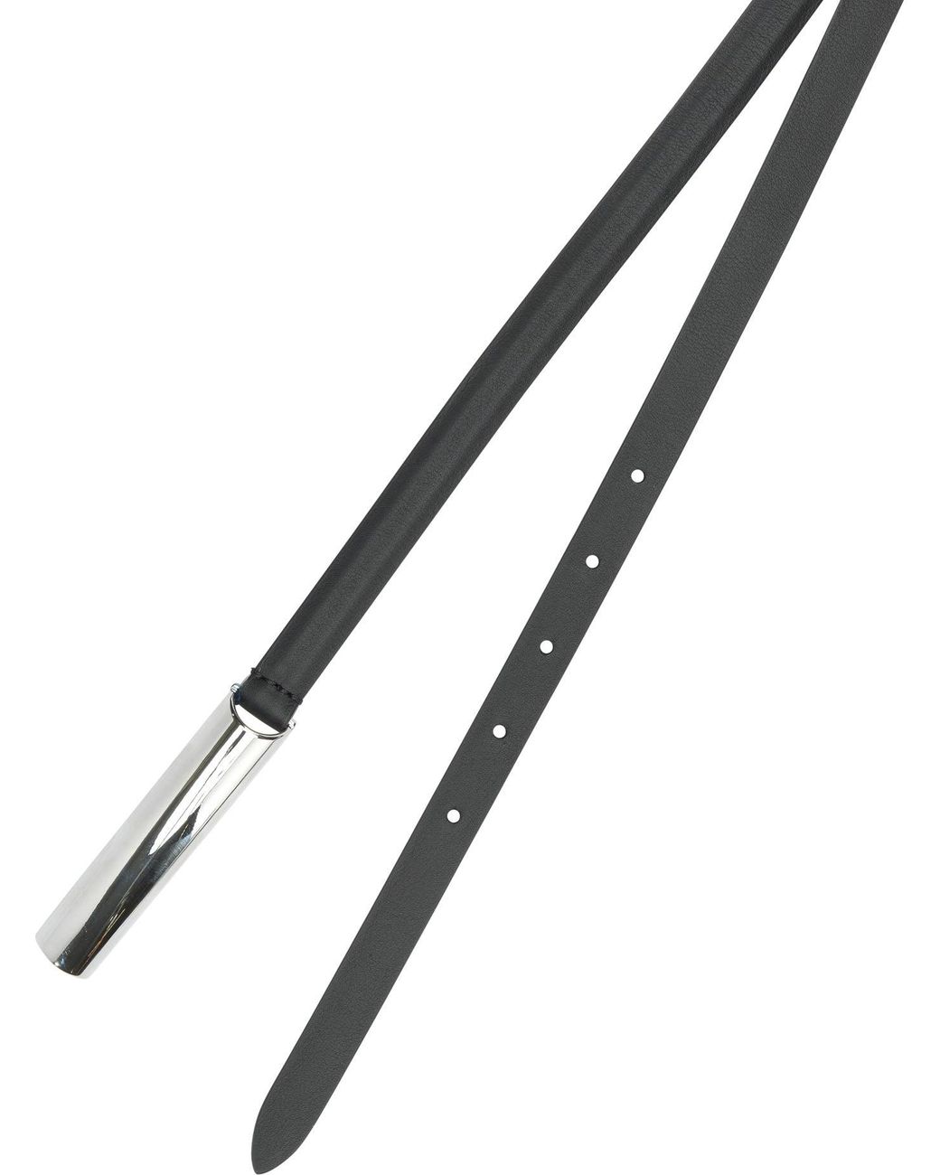 Andersons White Leather Belt
