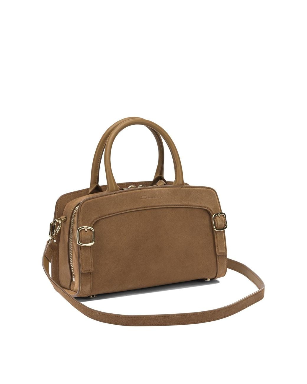 Santoni Brown "Didi" Small Handbag