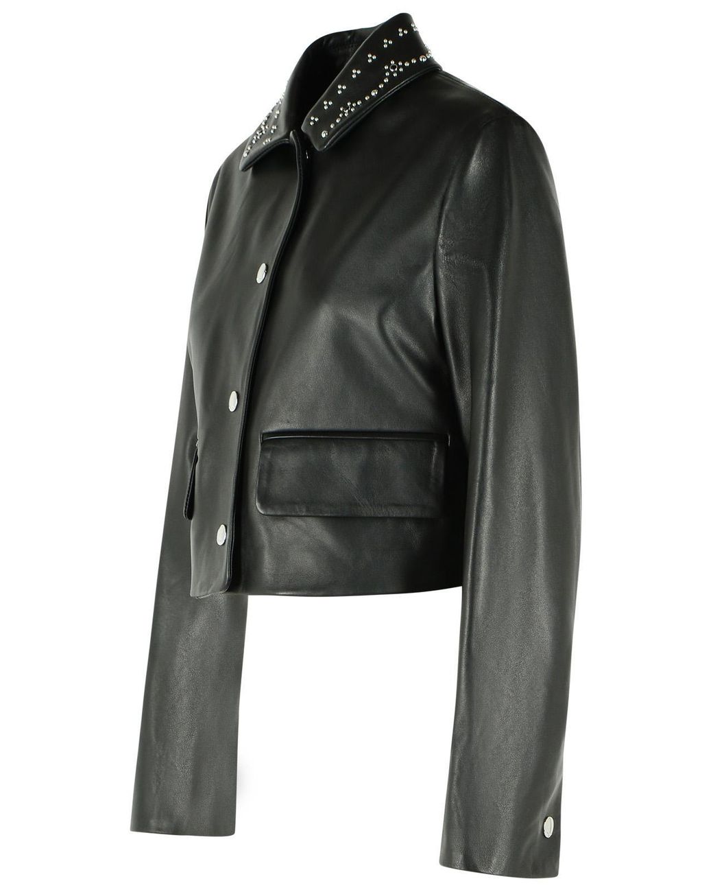 Marni Black Nappa Leather Jacket