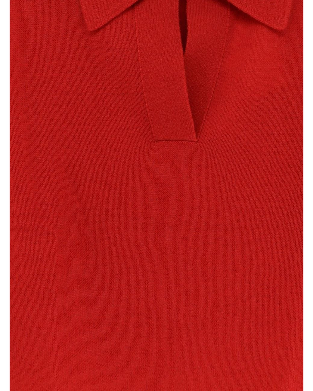 R2W Red Cashmere Sweater