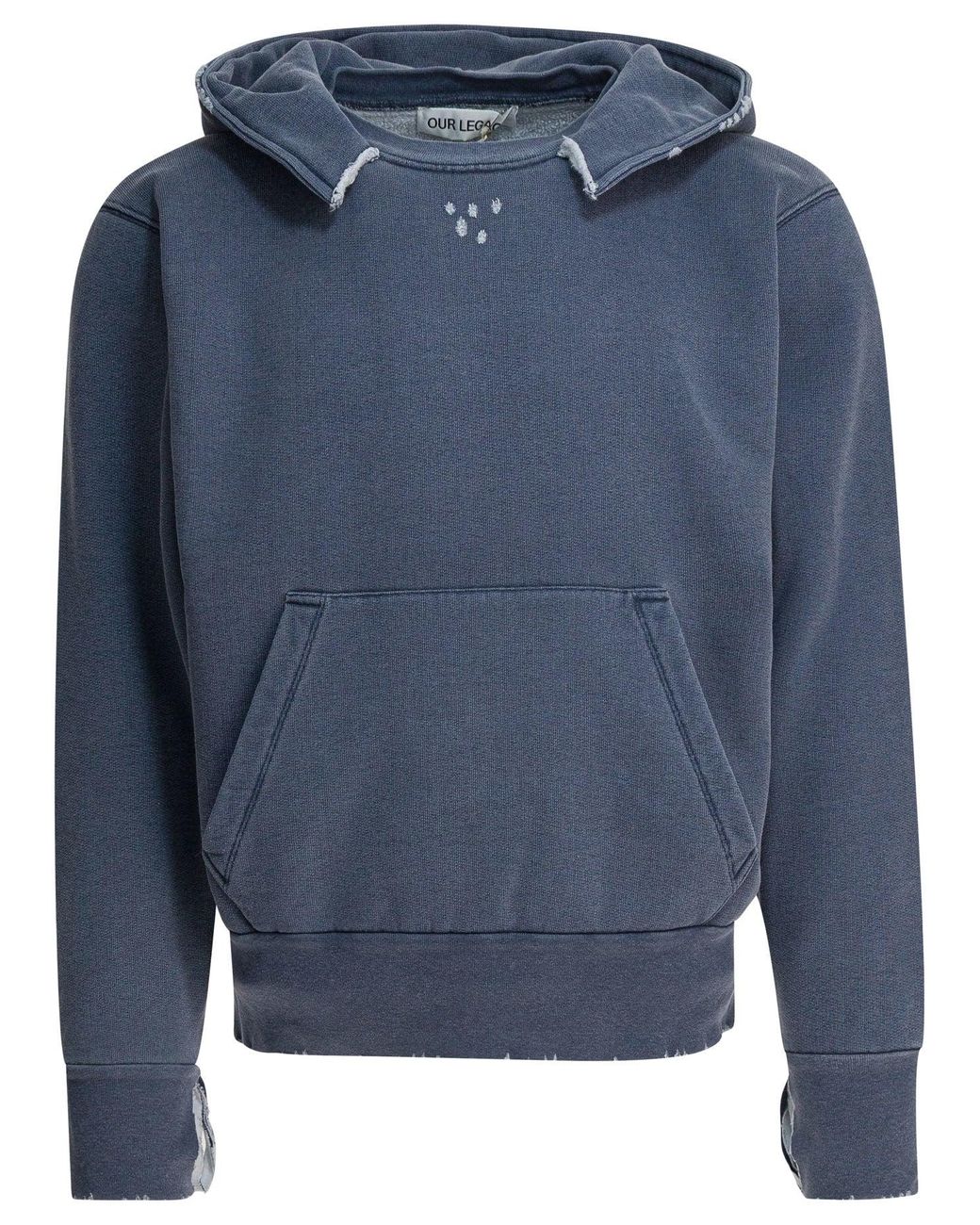 Our Legacy Blue Hoodies for men