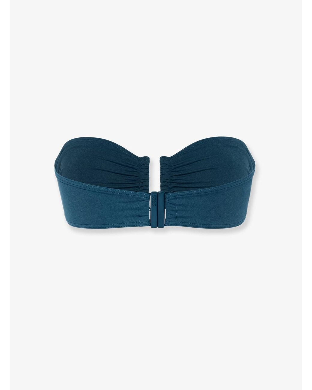 Eres Blue Lycra Bikini Top