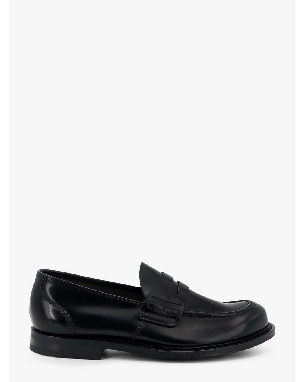 Church's Black Farsley 2.0 Leather Loafers for men