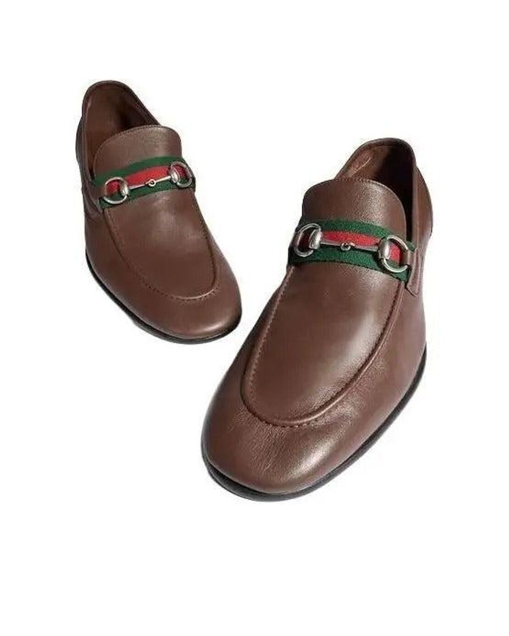 Gucci Brown Como Loafers for men