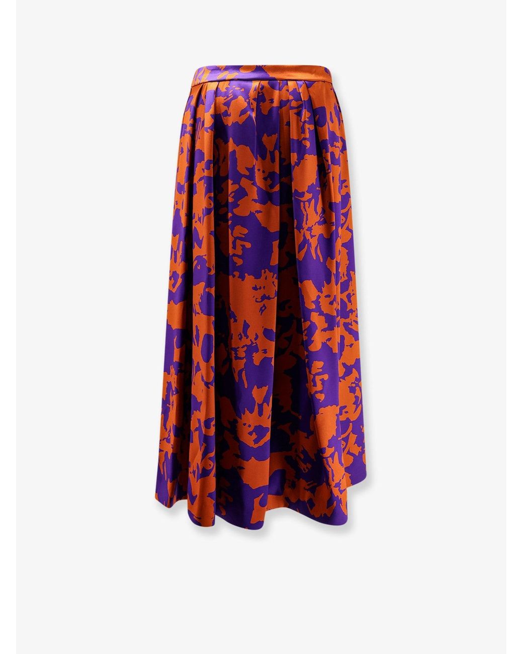Dries Van Noten Red Soni Skirt
