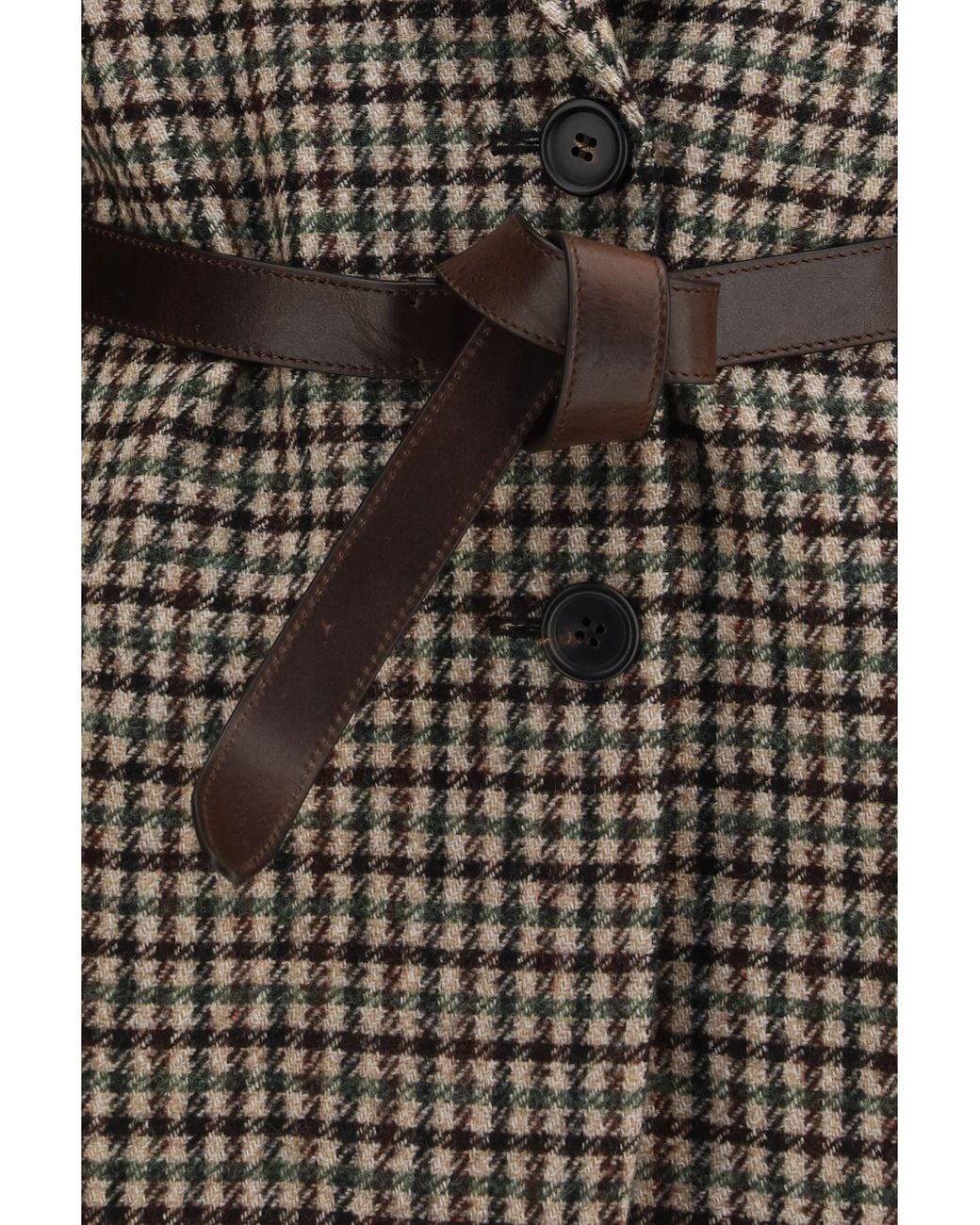 Brunello Cucinelli Gray Wool-Blend Blazer/Verde/Moro