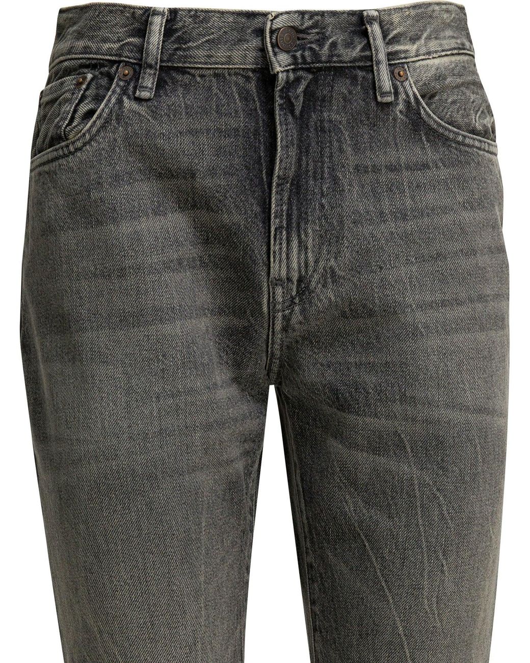 Acne Gray 2025f Gothik Jeans Black