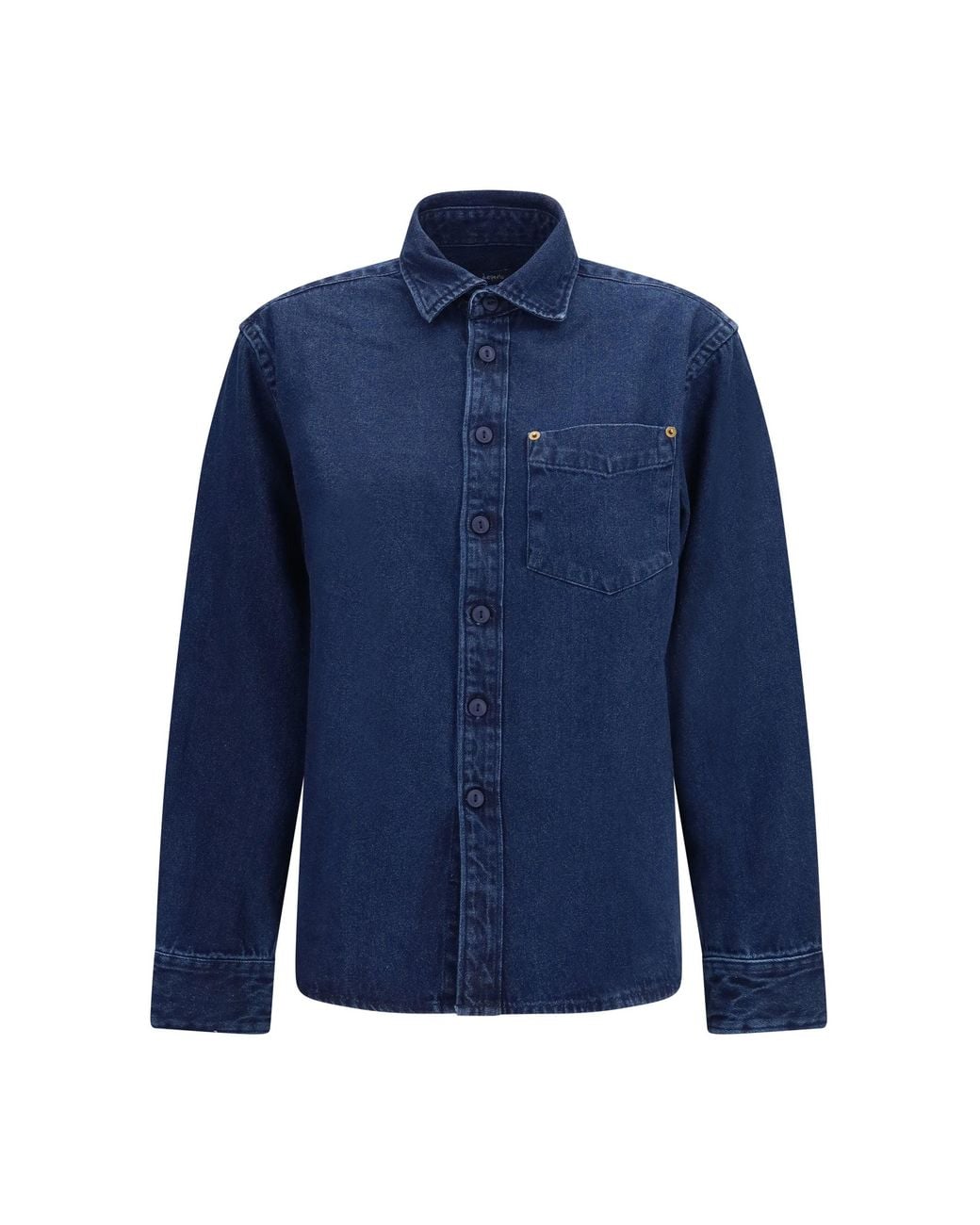 Deperlu Blue Denim Shirt for men