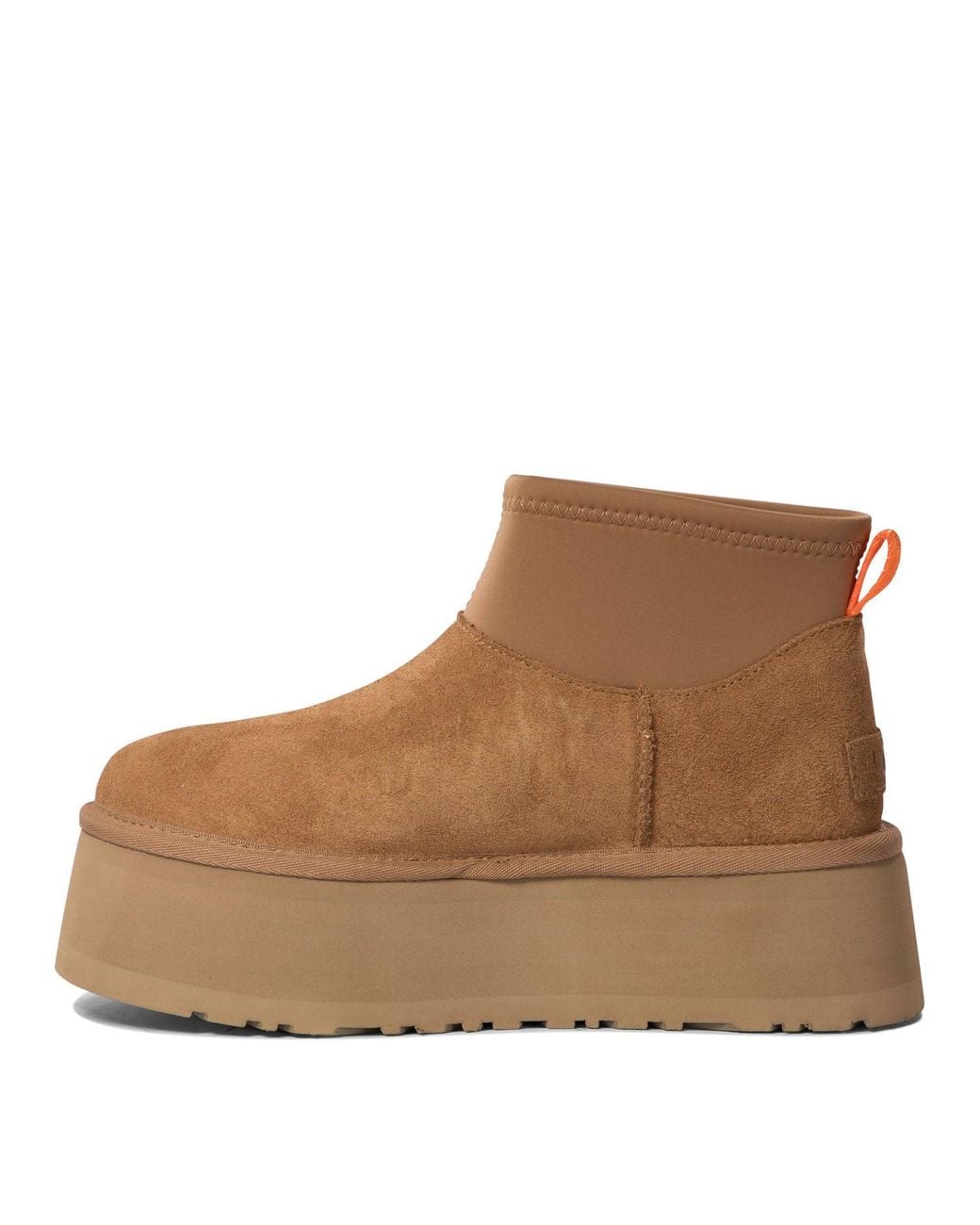 Ugg Brown "Classic Mini Dipper" Ankle Boots