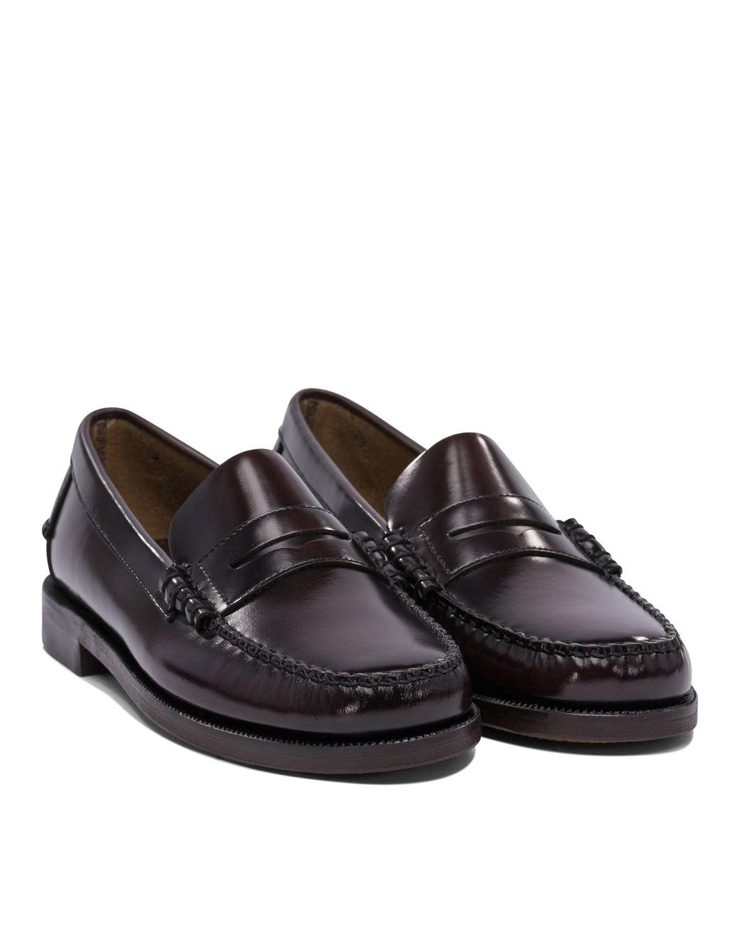 Sebago Black Rubber Loafers for men