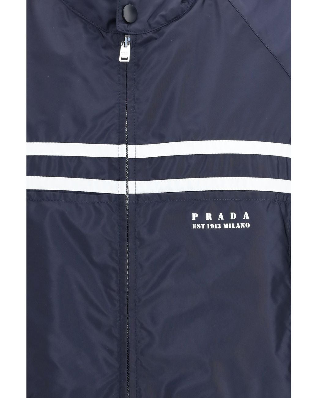 Prada Blue Oversize Re-Nylon Jacket for men