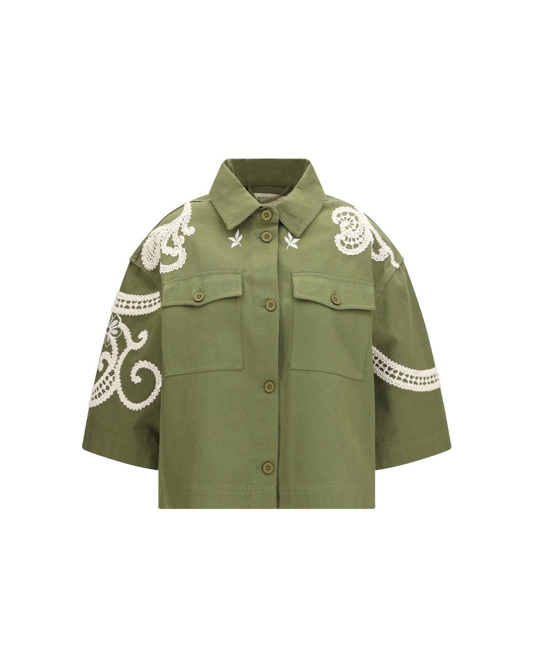 Weekend by Maxmara Green Como Jacket Verde Kaki